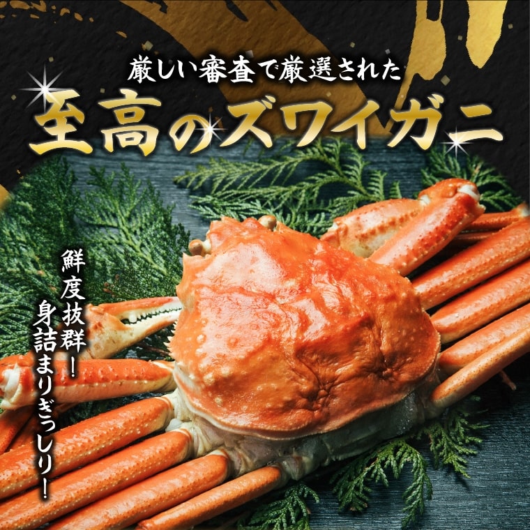 【訳あり! ボイル姿×2】 ずわいがに姿 味は最高!!約600g2杯 - 画像 (3)